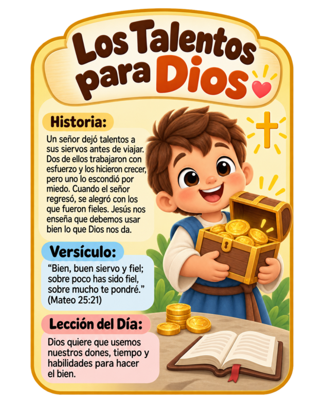 Ejemplo de parábola — Valentía