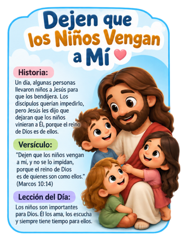 Ejemplo de parábola — Fe y confianza en Dios